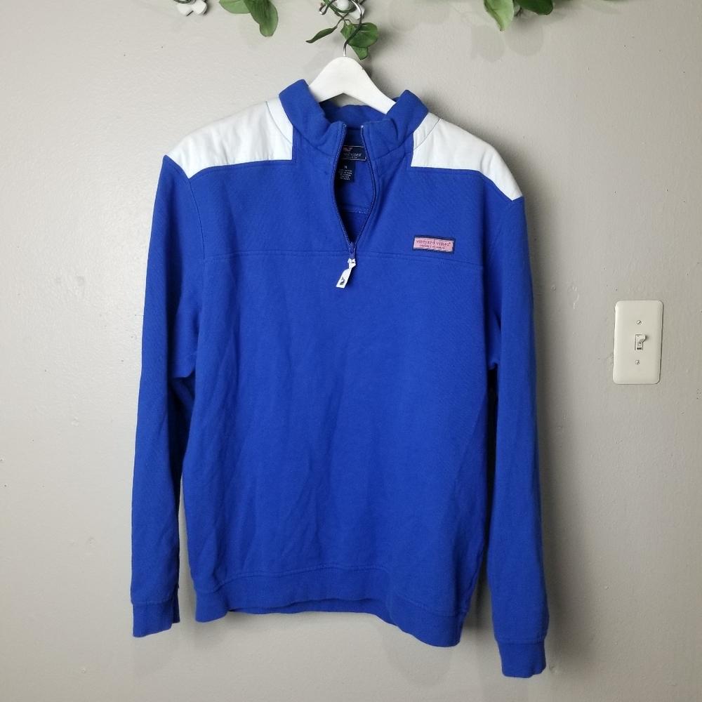 Vineyard Vines Color Block Sweatshirt Size